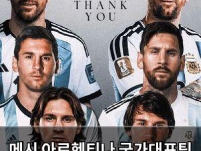 메시 아르헨티나 국가대표팀 은퇴 선언